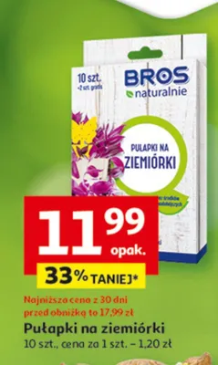Pułapki na ziemiorki promocja w Auchan