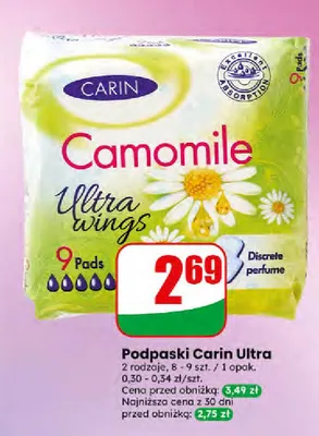Podpaski Ultra promocja w Dino