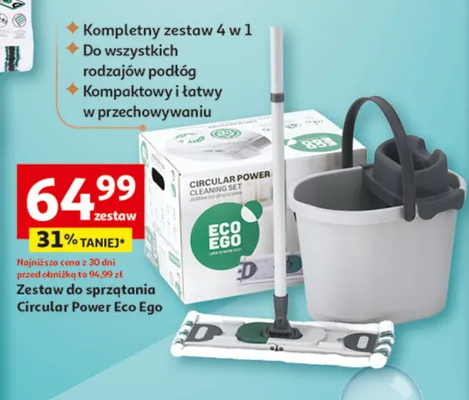 Zestaw do sprzątania Circular Power promocja w Auchan