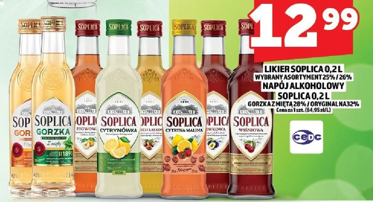 Likier Soplica promocja w TOPAZ