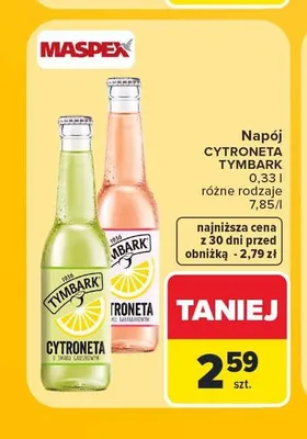 Napój Cytroneta Tymbark promocja w Carrefour