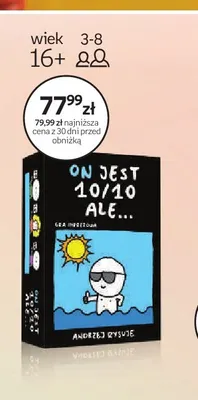 Gra imprezowa On jest 10/10 ale... Andrzej Rysuje promocja w Empik