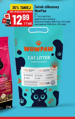 Żwirek silikonowy WowPaw promocja w POLOmarket