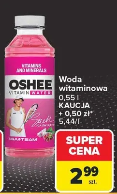 Woda witaminowa promocja w Carrefour Market