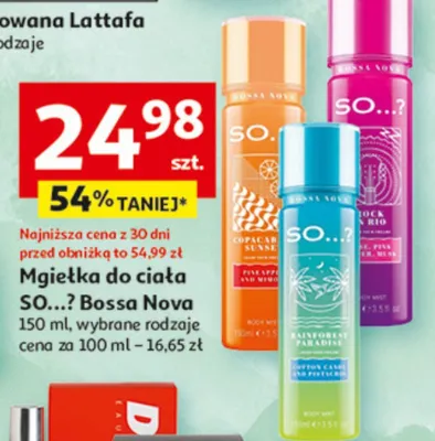 Mgiełka do ciała promocja w Auchan