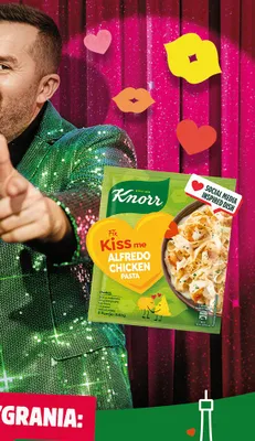 Fix kurczak marynowany Kiss me Alfredo Chicken Pasta promocja w Biedronka