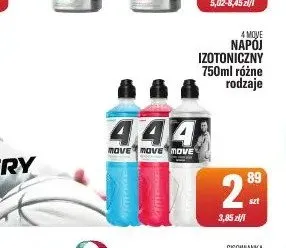 Napój izotoniczny 4Move Grapefruit promocja w Tomi Markt