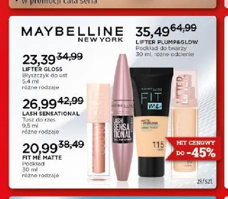 Błyszczyk do ust Maybelline Lifter Gloss promocja w Drogeria Kosmyk