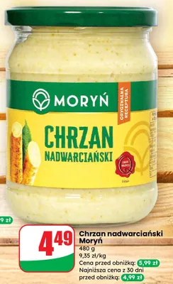 Chrzan nadwarciański promocja w Dino