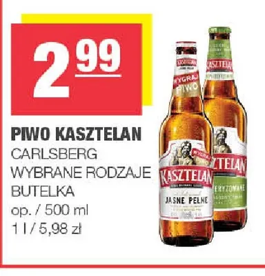 Piwo Kasztelan promocja w SPAR