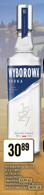 Wódka Wyborowa promocja w Dino