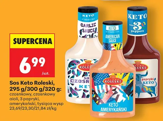 Sos 3 papryki Keto promocja w Biedronka