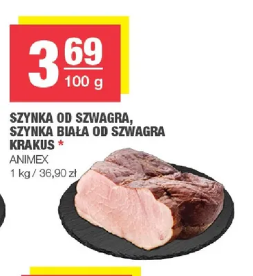 Szynka od Szwagra Krakus promocja w SPAR