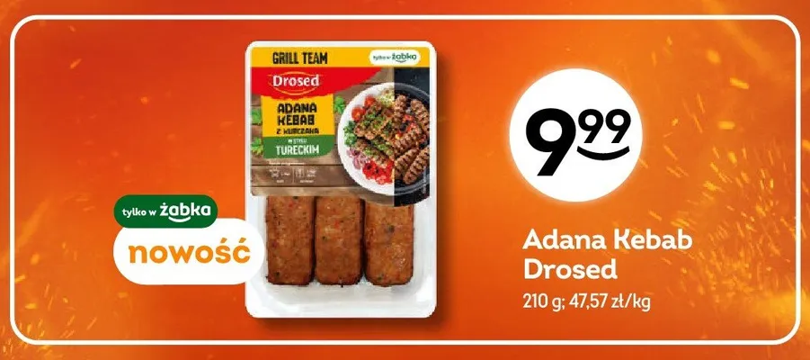 Adana Kebab z kurczaka w stylu tureckim Drosed promocja w Żabka