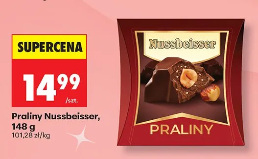 Praliny Nussbeisser 148g promocja w Biedronka
