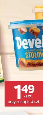 Musztarda sarepska Develey promocja w Stokrotka