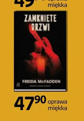 Książka Zamknięte drzwi Freida McFadden promocja w Empik