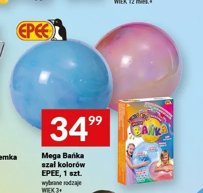 Mega Bańka szał kolorów EPEE promocja w Twój Market