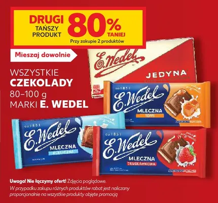 Czekolada mleczna toffi E.Wedel promocja w Kaufland