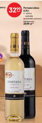 Wino czerwone Portada Lisboa wytrawne promocja w Żabka