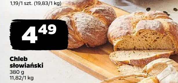 Chleb słowiański promocja w Netto