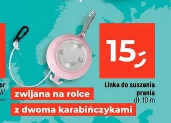 Linka do suszenia prania promocja w Dealz