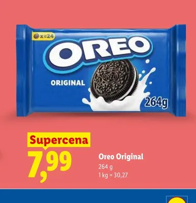 Ciastka Oreo Original promocja w Lidl