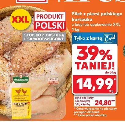 Filet z piersi polskiego kurczaka  promocja w Kaufland