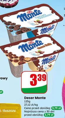 Deser Monte promocja w Dino