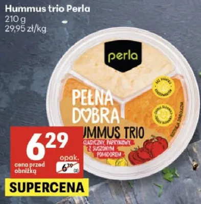 Hummus trio perla promocja w Delikatesy Centrum