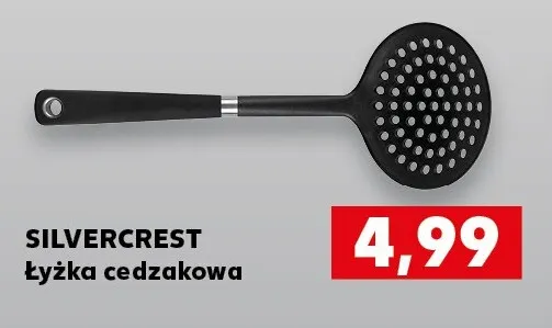 Łyżka cedzakowa Silvercrest promocja w Kaufland