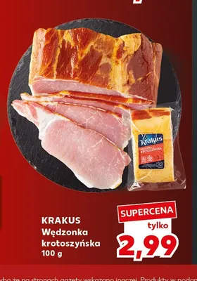 Wędzonka krotoszyńska Krakus promocja w Kaufland
