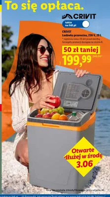 Lodówka przenośna Crivit promocja w Lidl