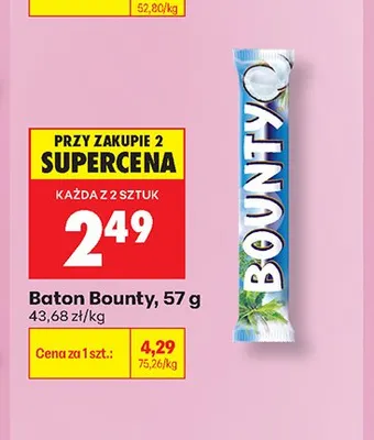 Baton Bounty promocja w Biedronka