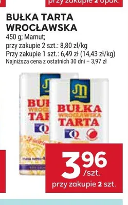 Bułka tarta wrocławska Mamut promocja w Stokrotka