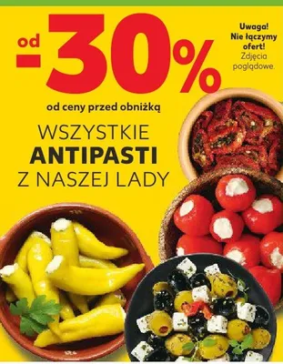 Wszystkie antipasti z naszej lady promocja w Kaufland