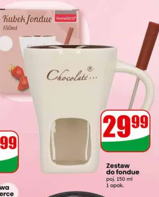 Zestaw do fondue promocja w Dino