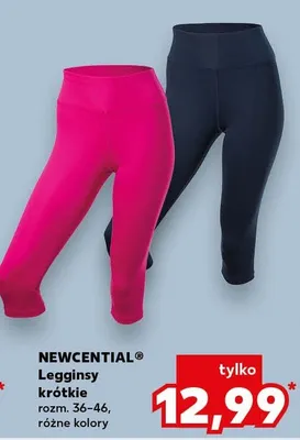 Legginsy krótkie różne kolory promocja w Kaufland
