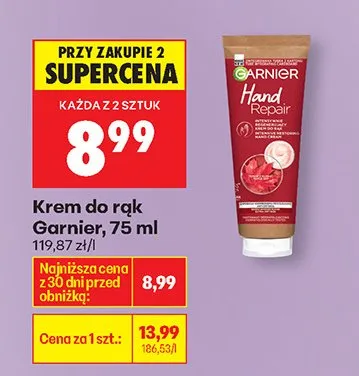 Krem do rąk Hand Repair promocja w Biedronka