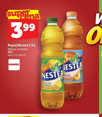 Napój Nestea Peach promocja w TOPAZ