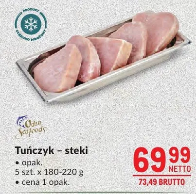 Tuńczyk - steki promocja w Makro