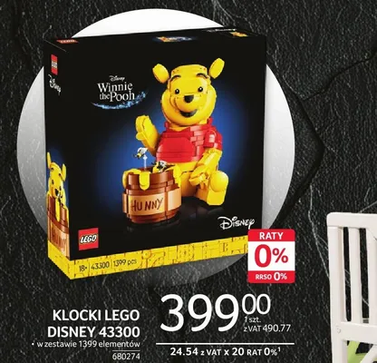 Klocki LEGO Disney 43300 w zestawie 1399 elementów promocja w Selgros