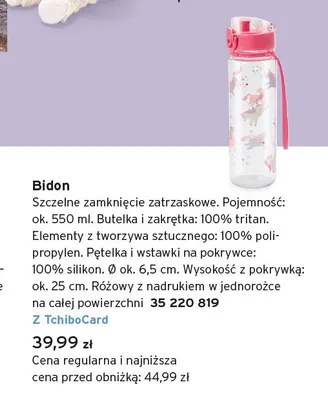 Bidon promocja w Tchibo