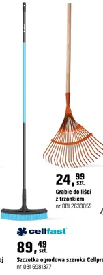 Szczotka ogrodowa szeroka Cellpro promocja w OBI