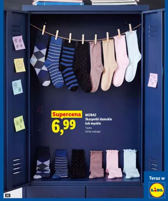 Skarpetki damskie Moraj promocja w Lidl