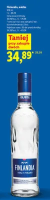 Wódka Finlandia promocja w Lidl