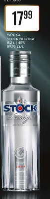Wódka Stock Prestige 40% promocja w Dino