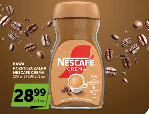 Kawa rozpuszczalna Nescafe Crema promocja w ABC