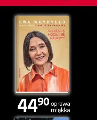 Książka Szczęścia można się nauczyć Ewa Woydyłło promocja w Empik