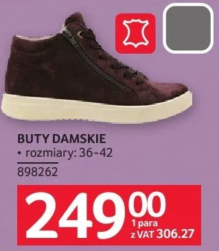 Buty damskie promocja w Selgros